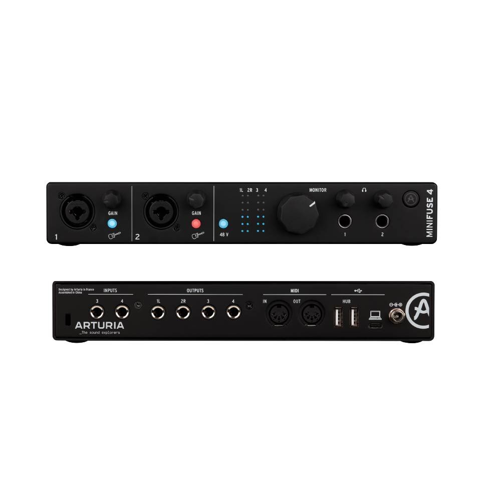 Arturia Arturia / MiniFuse 4 雙 USB 旗艦型行動錄音介面 第 4 張圖片｜三峽錄音 / 音響