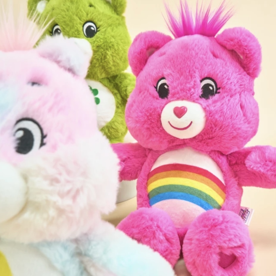 新款 CARE BEARS 彩虹熊 25cm