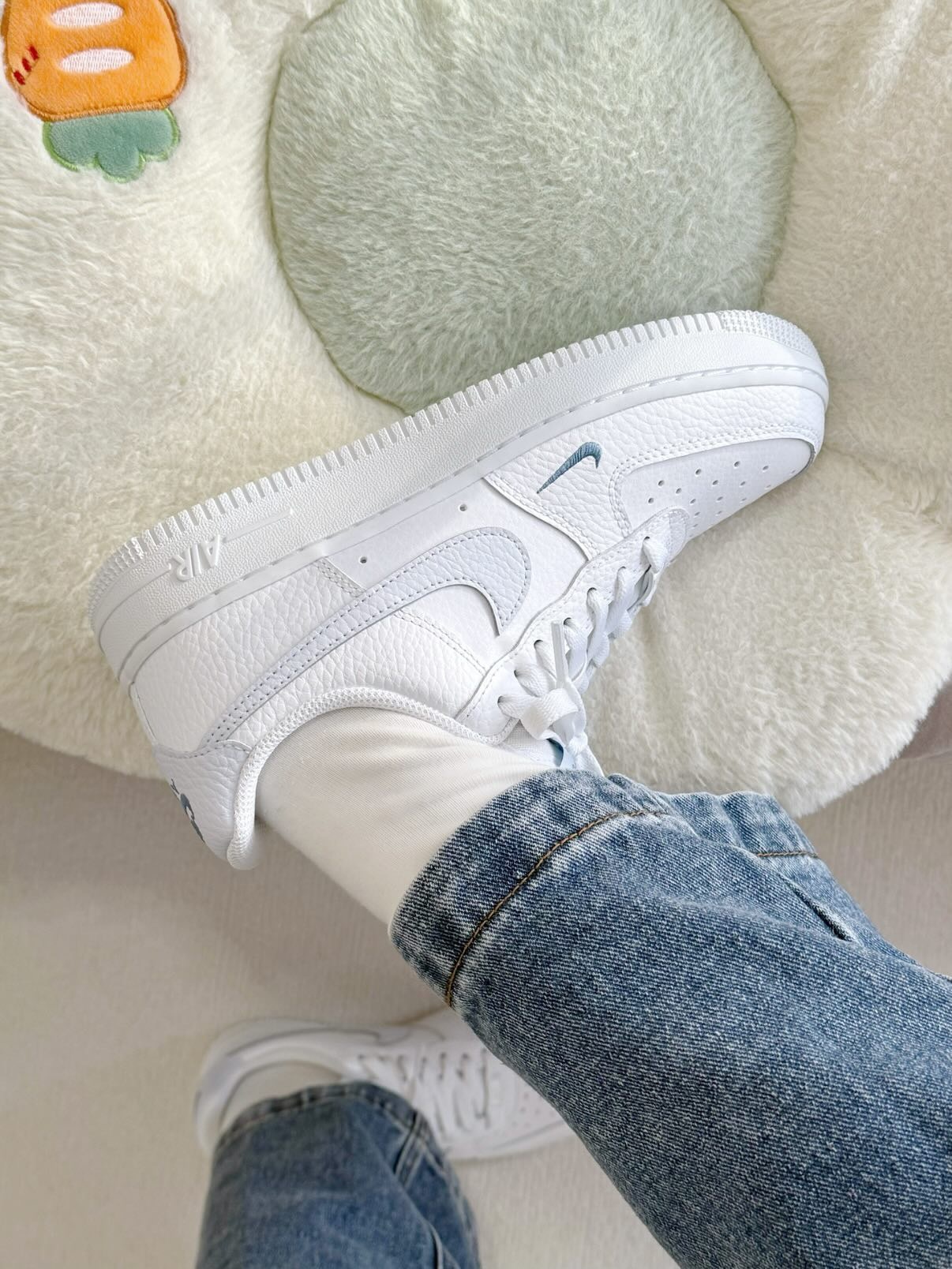 KTQ STORE ‧ Nike Air Force 1 寶寶藍小雙勾 大耳狗配色 HV2511-100