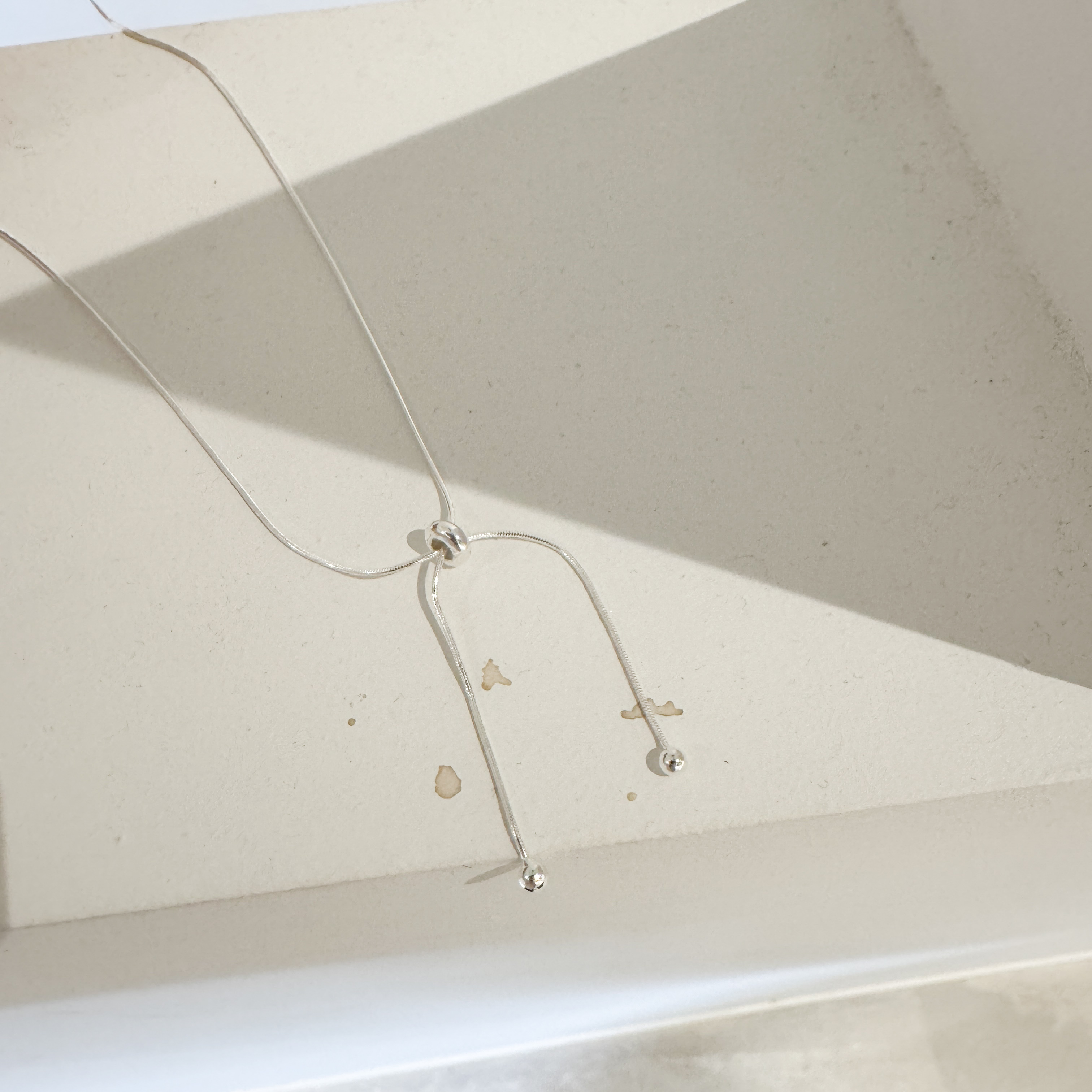 925純銀蝴蝶形束束頸鏈