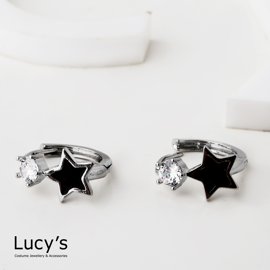 永恆之星 易扣耳環 (二色) (122662/122663)