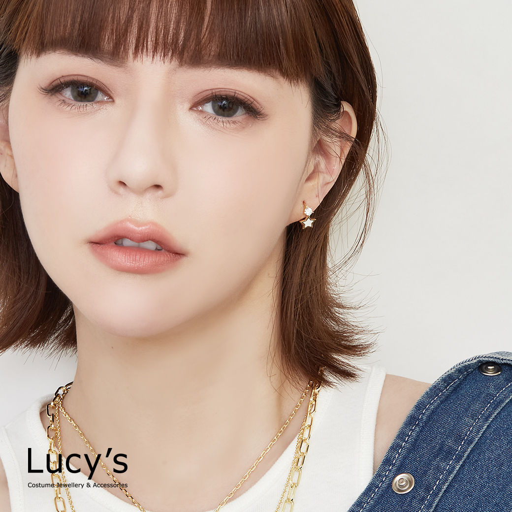 永恆之星 易扣耳環 (二色) (122662/122663)