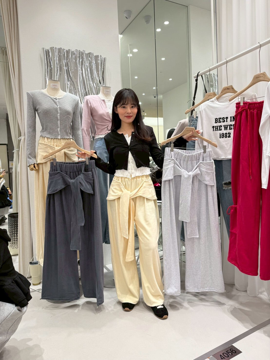 IS5510 綁結休閒褲 *特價* (優惠碼同充值購物金不適用)