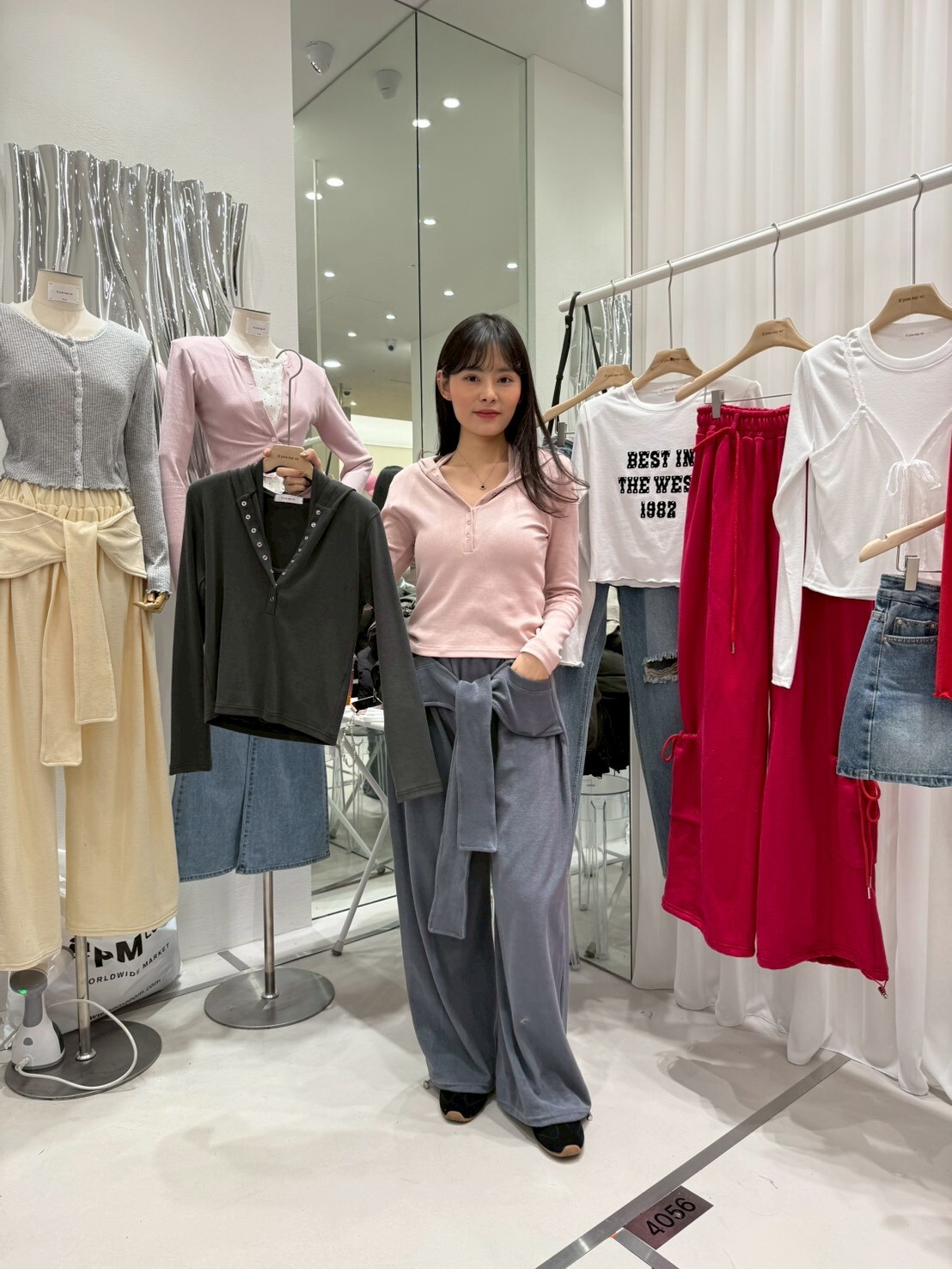 IS5517 兩件式連帽上衣 *特價* (優惠碼同充值購物金不適用)