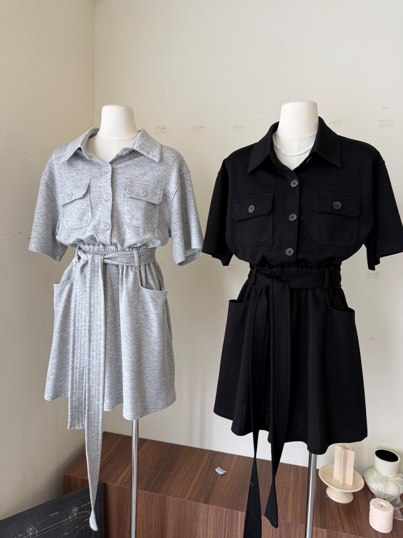 C1784-棉質口袋短洋