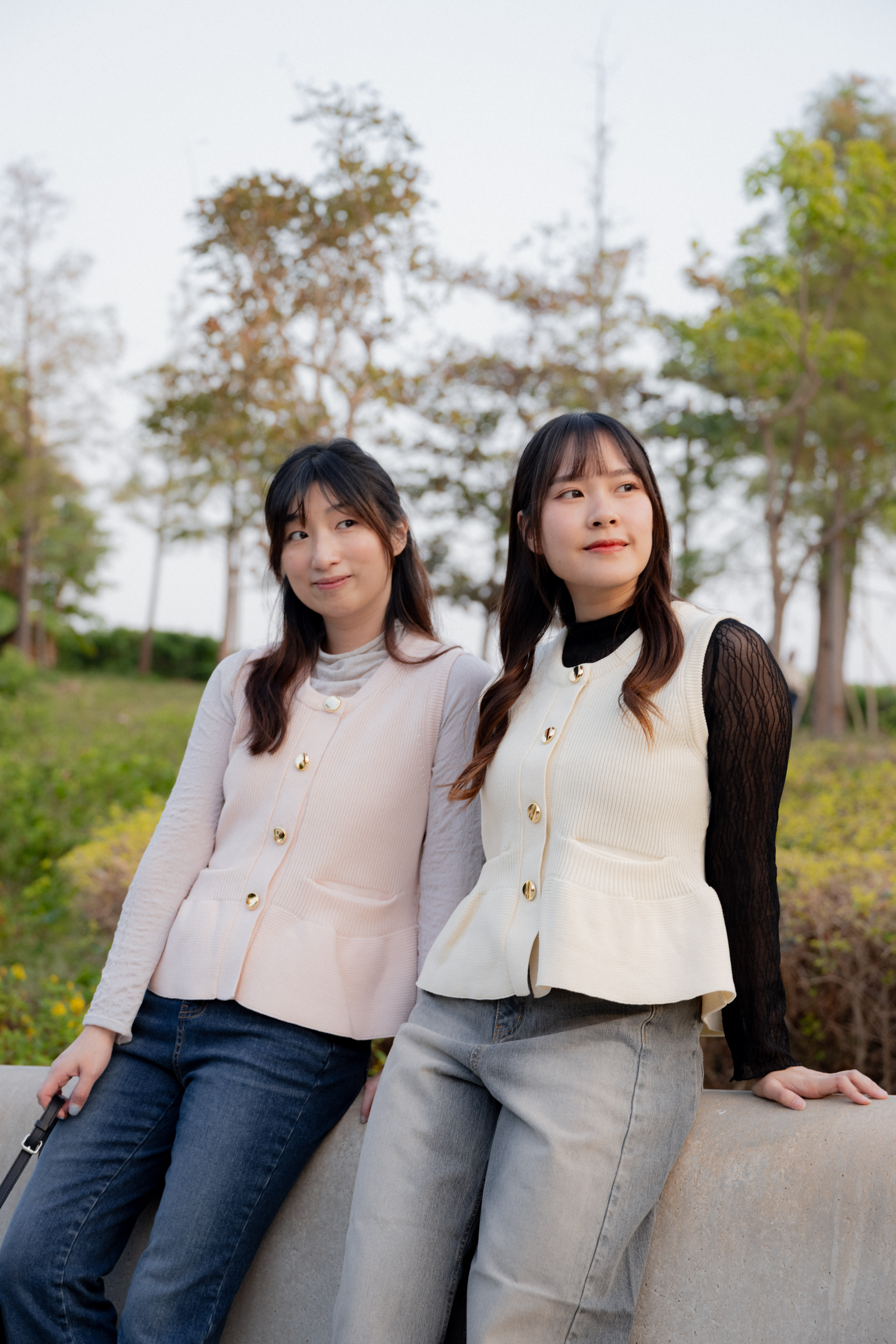 輕盈柔軟的針織背心