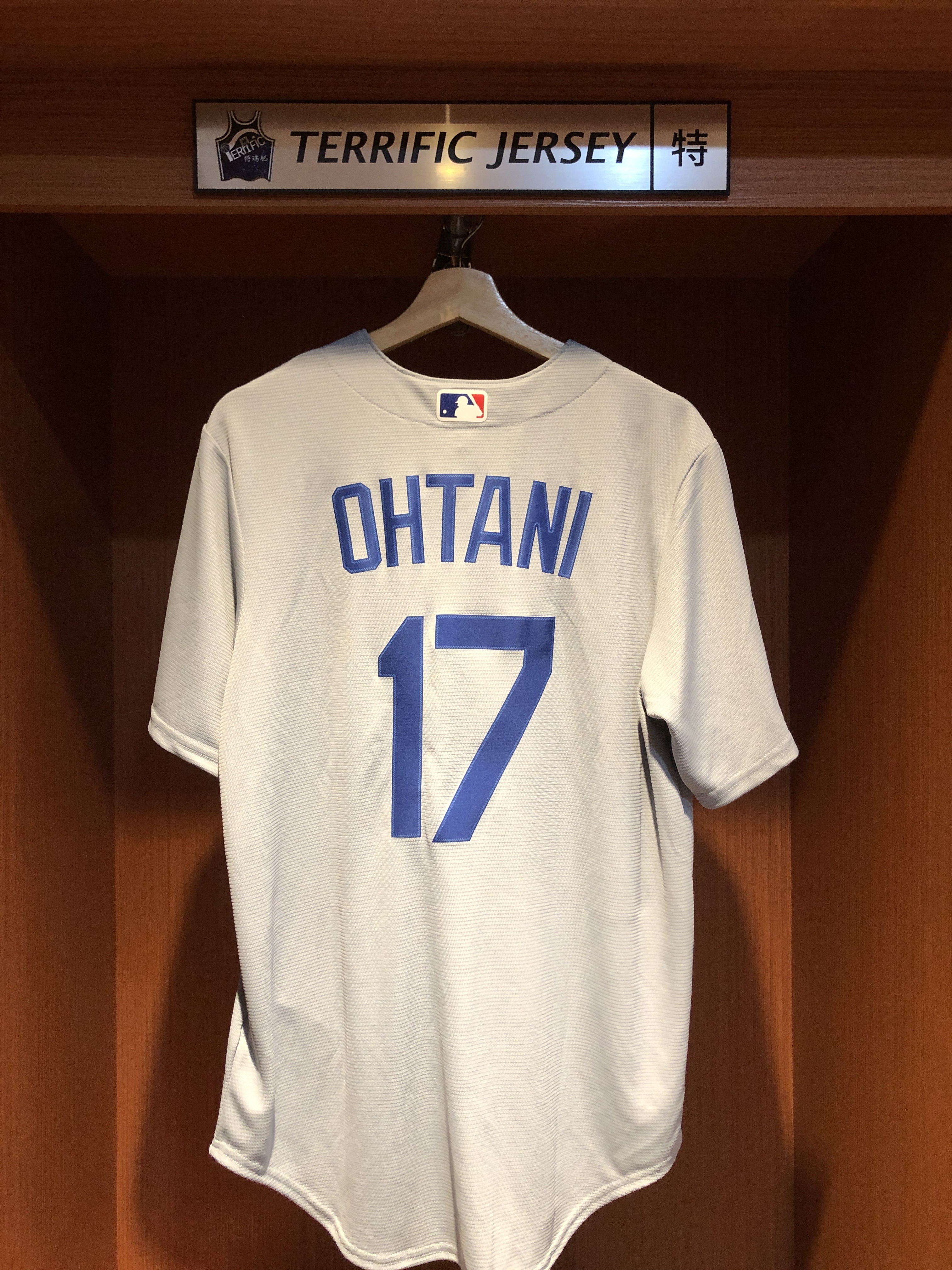 MLB球衣 Shohei Ohtani 洛杉磯道奇灰 大谷翔平 Nike Replica Player Name Jersey 球迷版 熱轉印 全新