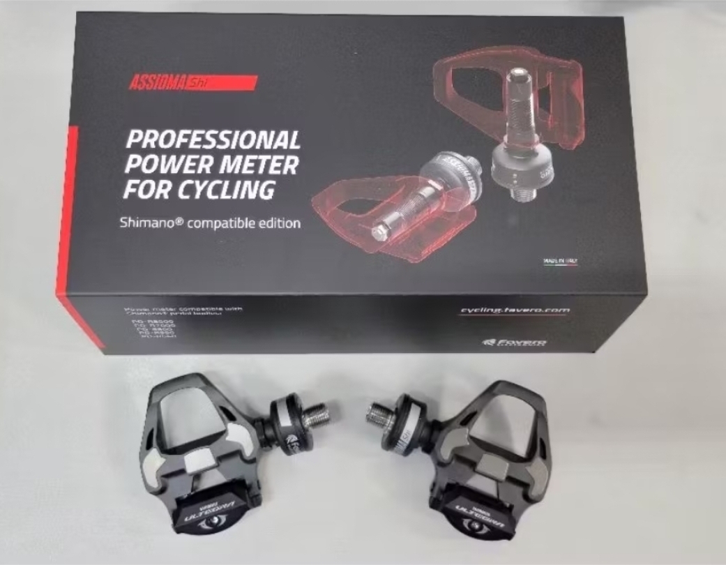 Favero Assioma 雙邊功率軸心 +Shimano R8000 卡踏 R8000功率踏板 Shimano 功率卡踏