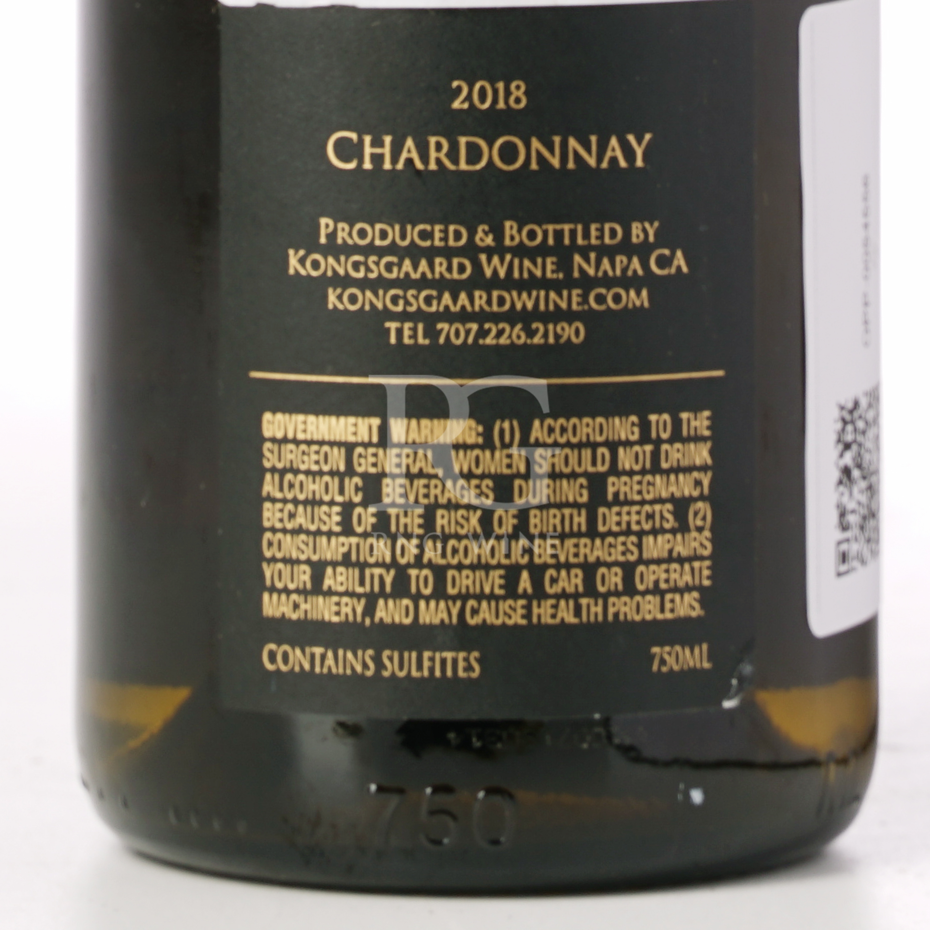 Kongsgaard Chardonnay 2018 (RP95)