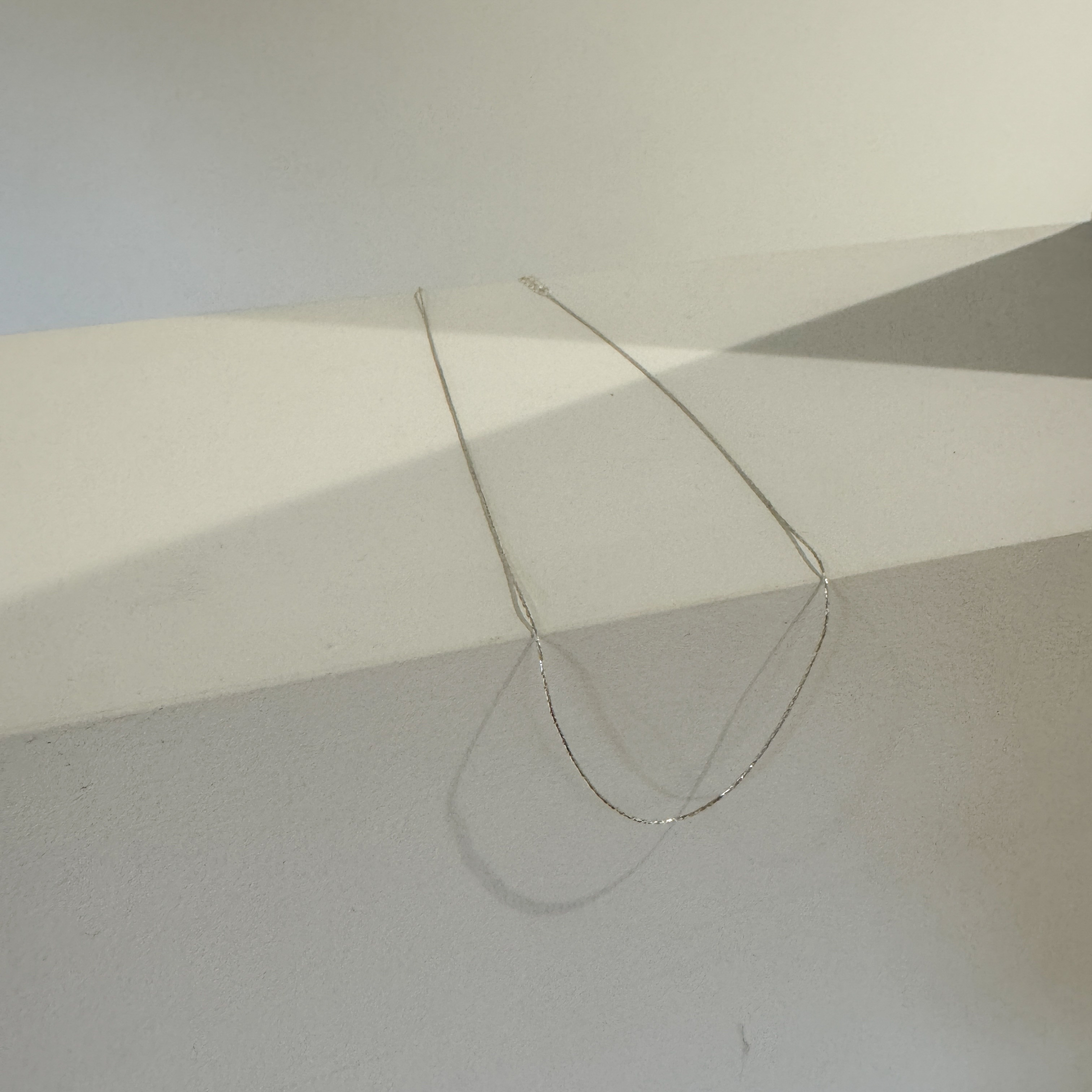 925純銀極簡幼身頸鏈