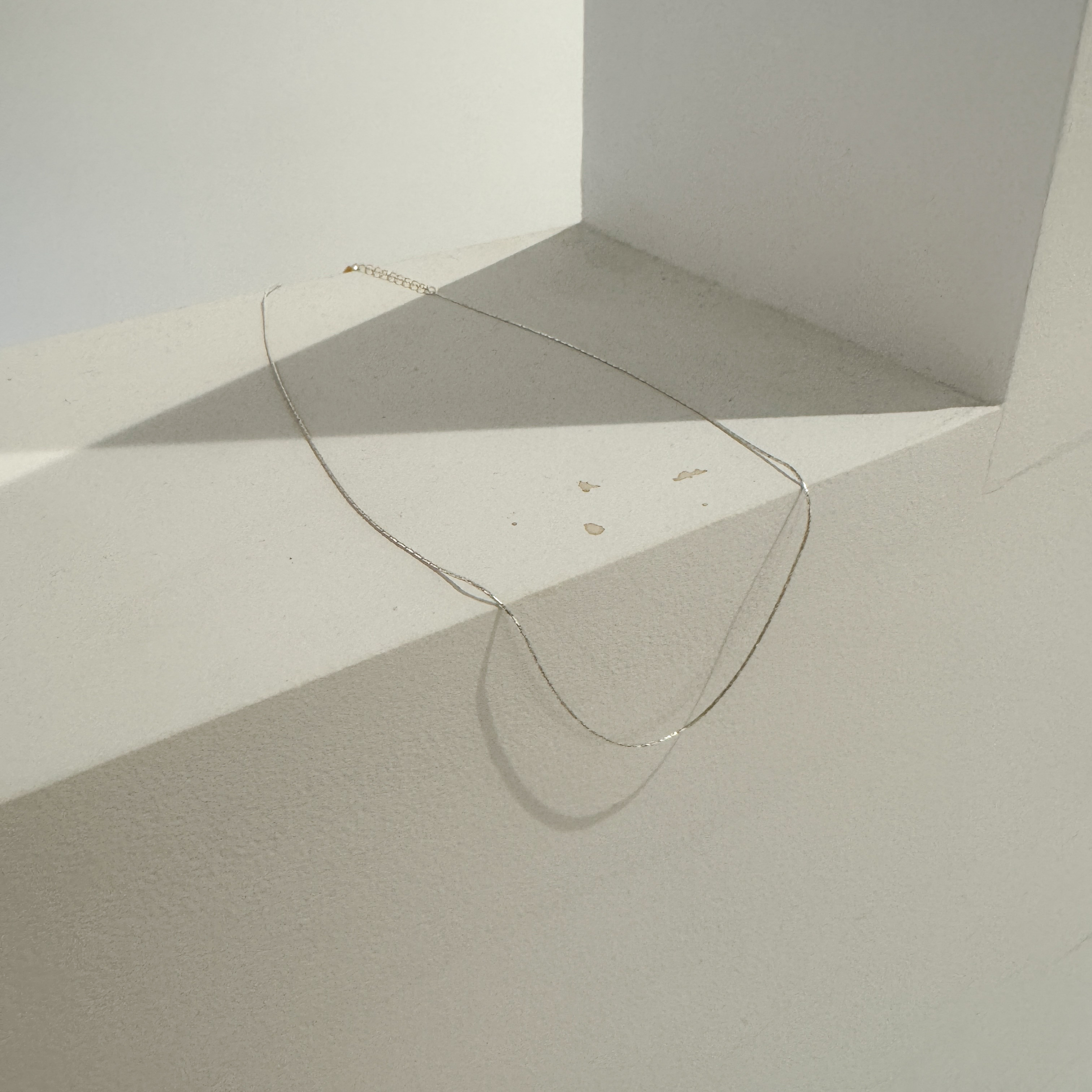 925純銀極簡幼身頸鏈