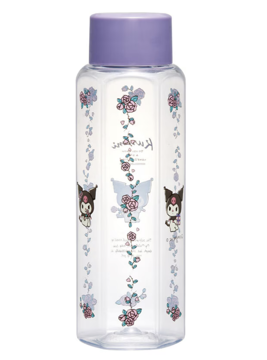 Skater 六角形水樽 350ml - Kuromi