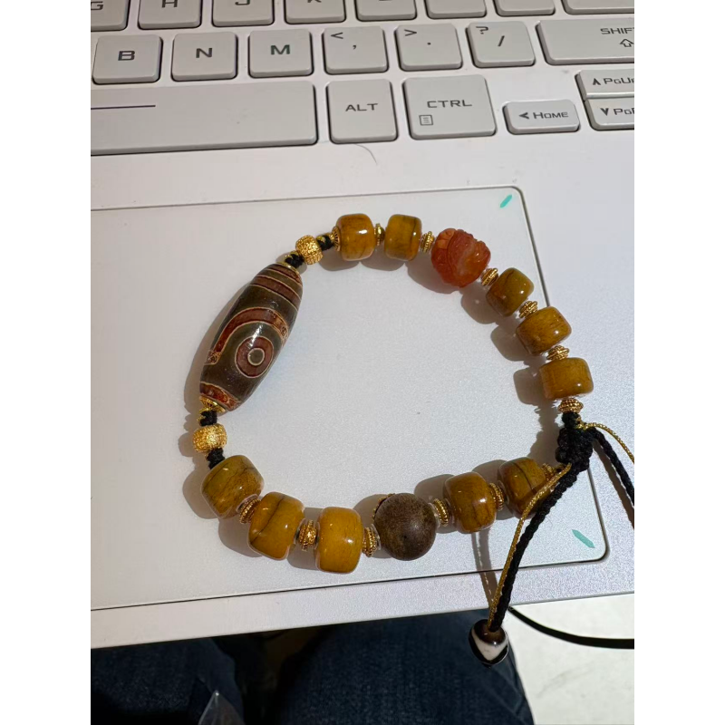 OTH-LLG0202-094 青稞二眼手串 (A94)