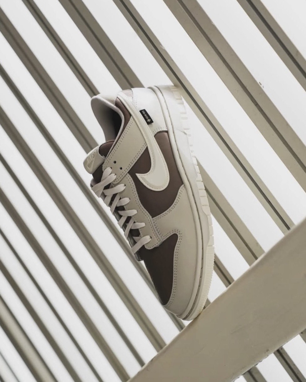 Nike Dunk Gore-Tex 立體勾勾 防潑水 米棕