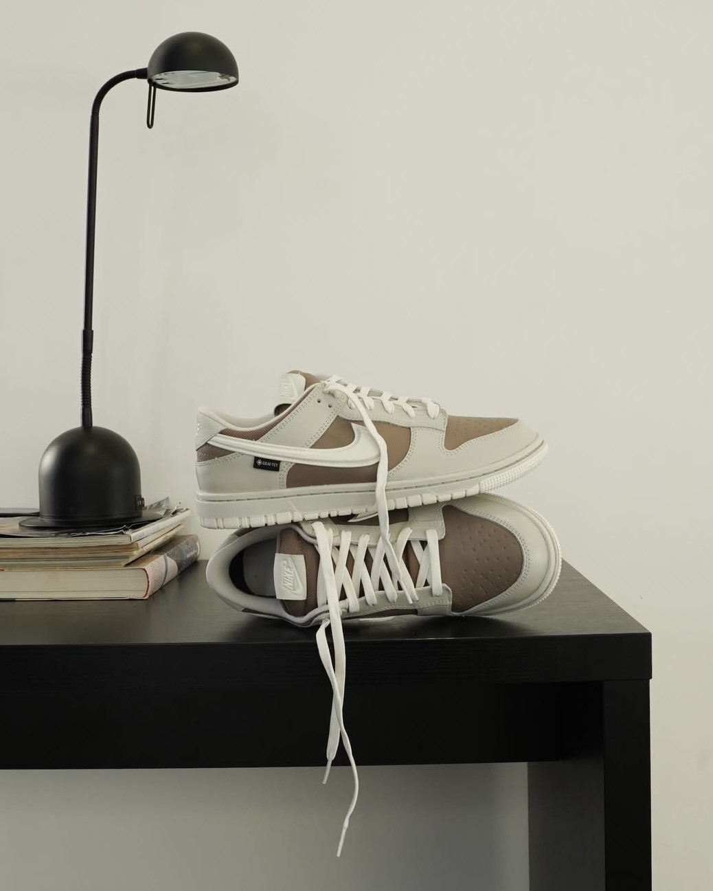 Nike Dunk Gore-Tex 立體勾勾 防潑水 米棕