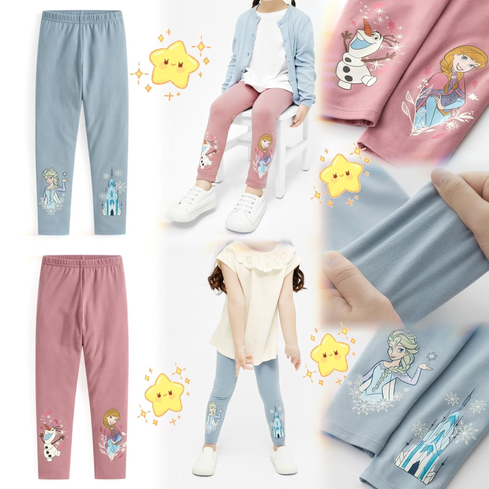 Frozen❄️❄️公主修身長褲-2400579
