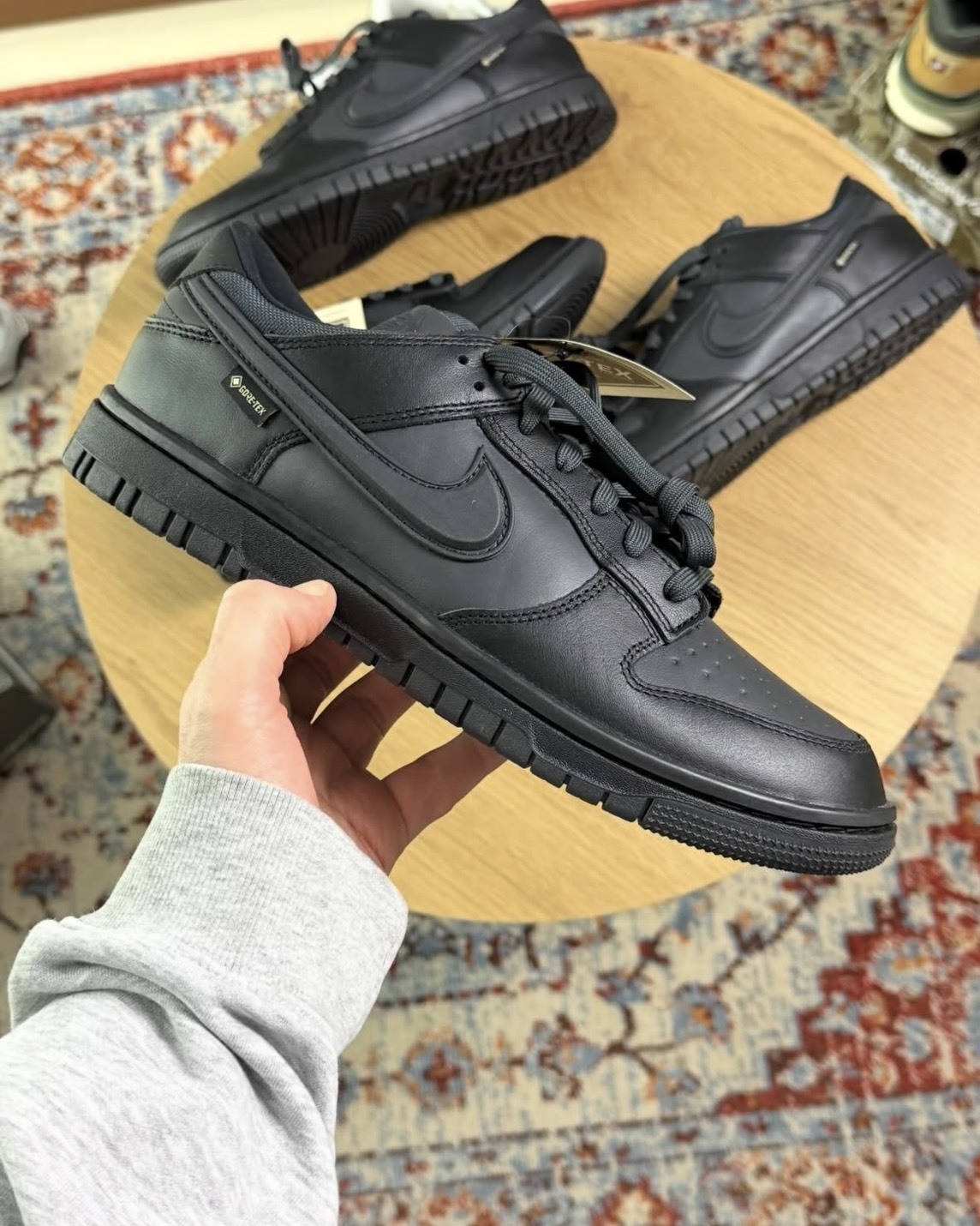 Nike Dunk Low Gore-Tex GTX 防潑水 黑魂