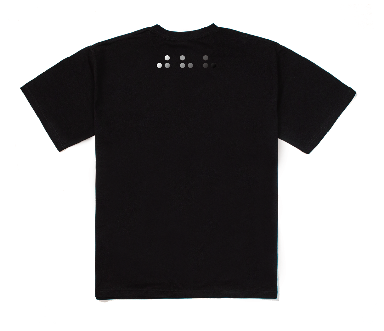 解碼代號088漸層小熊刺繡棉TEE 黑色