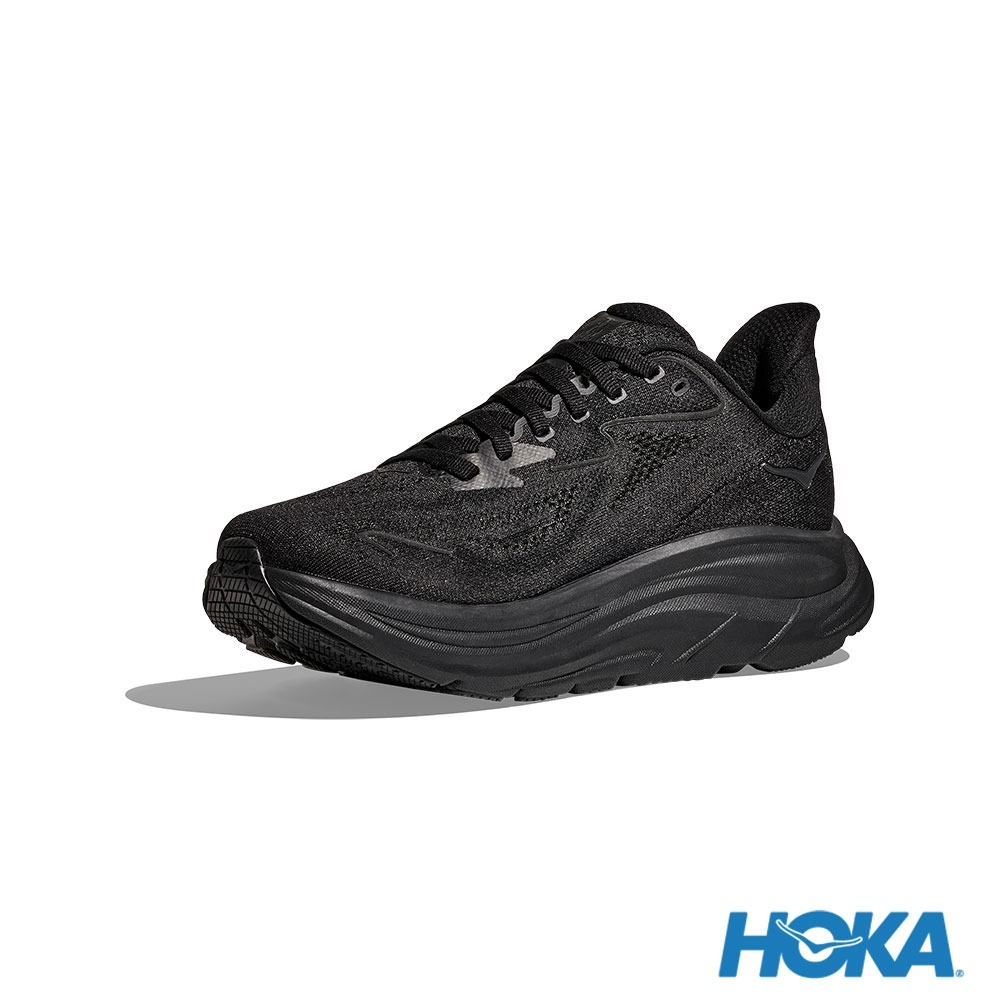 HOKA｜Clifton 10 寬楦 "黑"