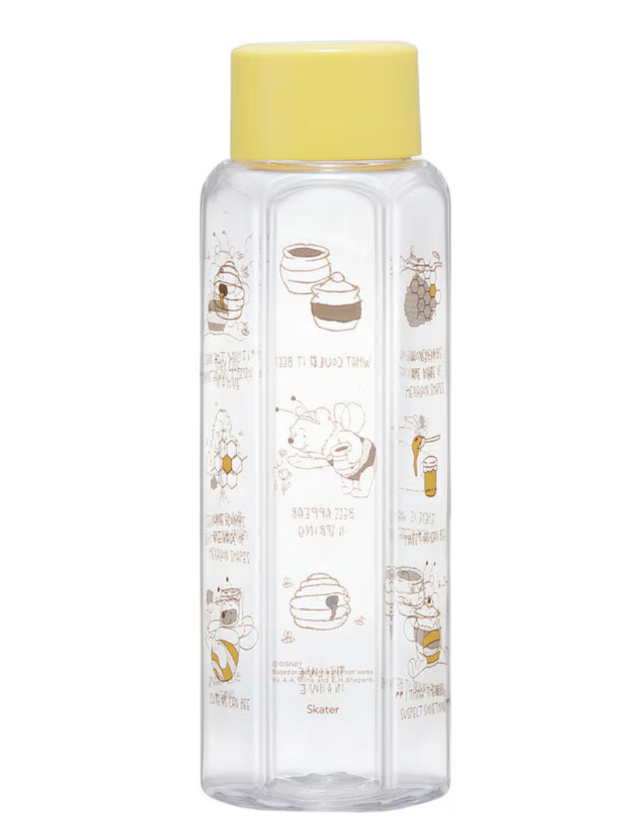 Skater 六角形水樽 350ml - Winnie The Pooh