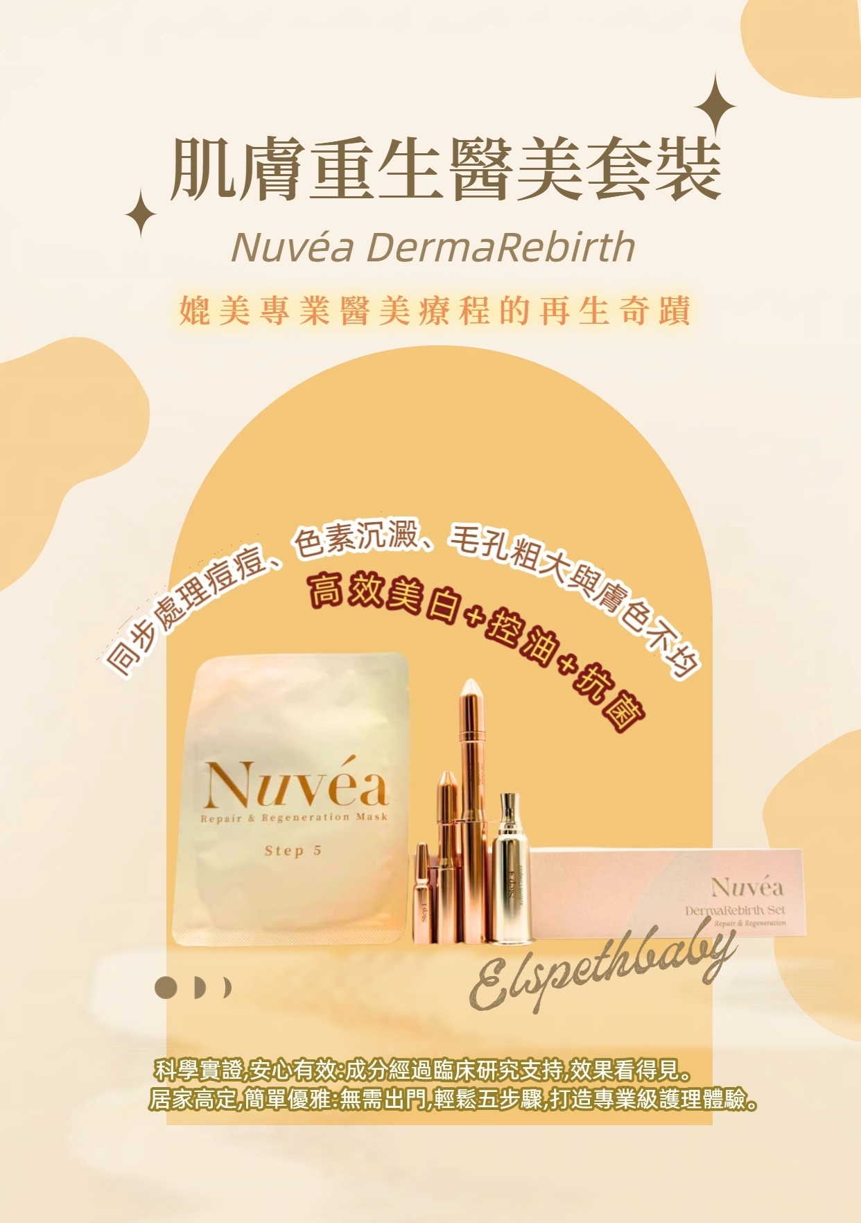 Nuvéa DermaRebirth 肌膚重生醫美套裝