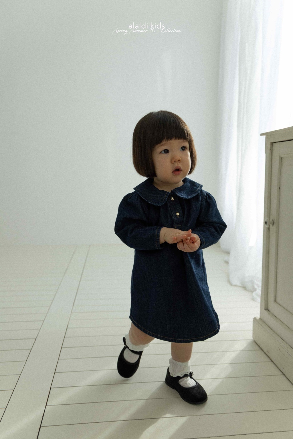 正韓春Aladin 春天滿意牛仔洋裝