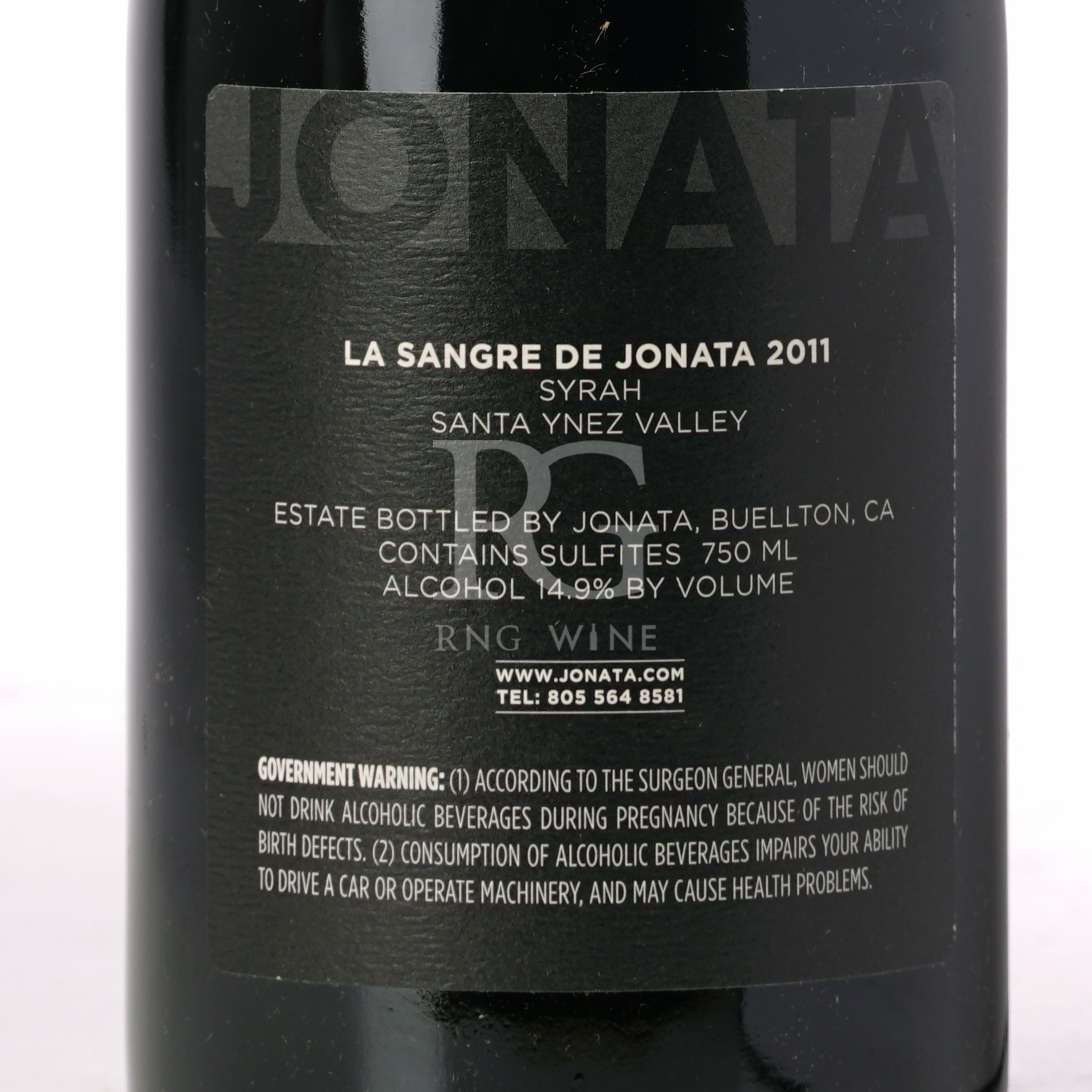 Jonata La Sangre de Jonata 2011 (RP96)