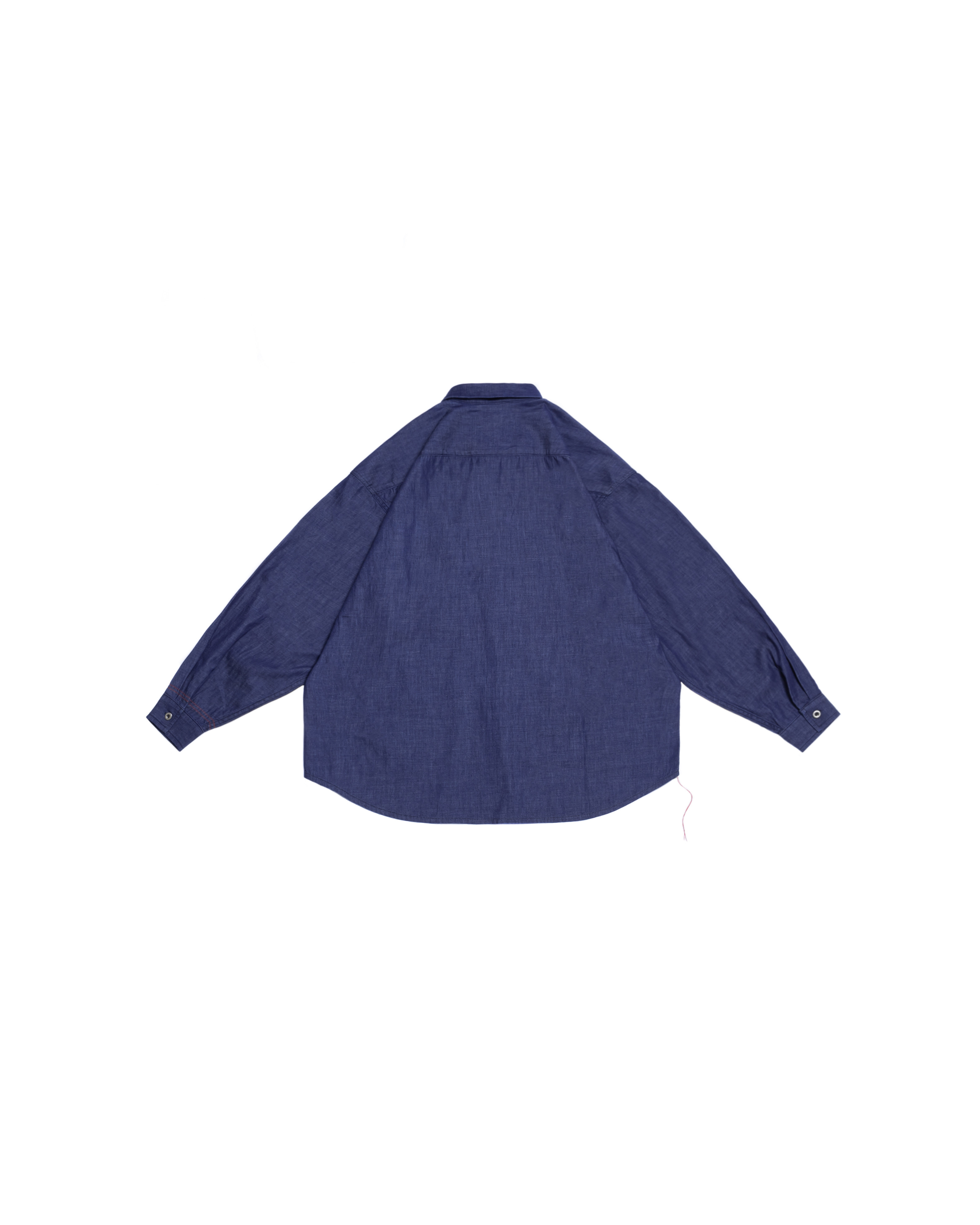 Persevere Washed Denim Shirt - Primary Blue