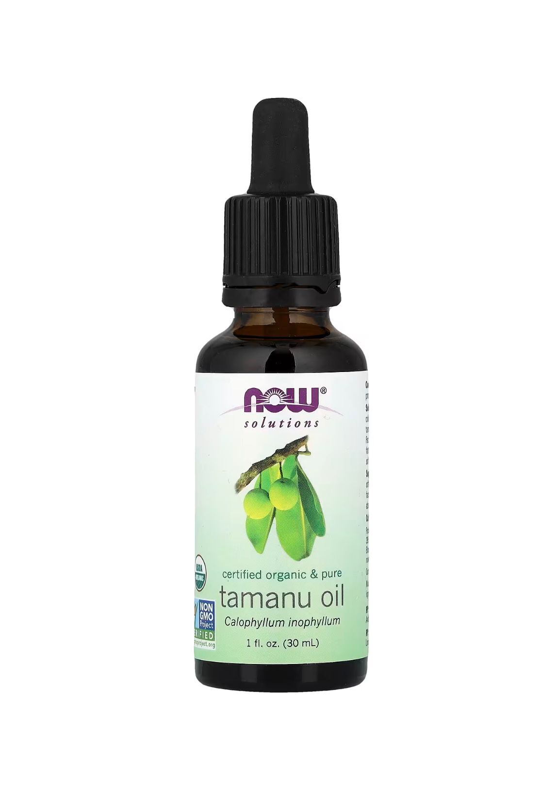 美國Now Foods Solutions Tamanu Oil 有機瓊岸海棠油, 30亳升