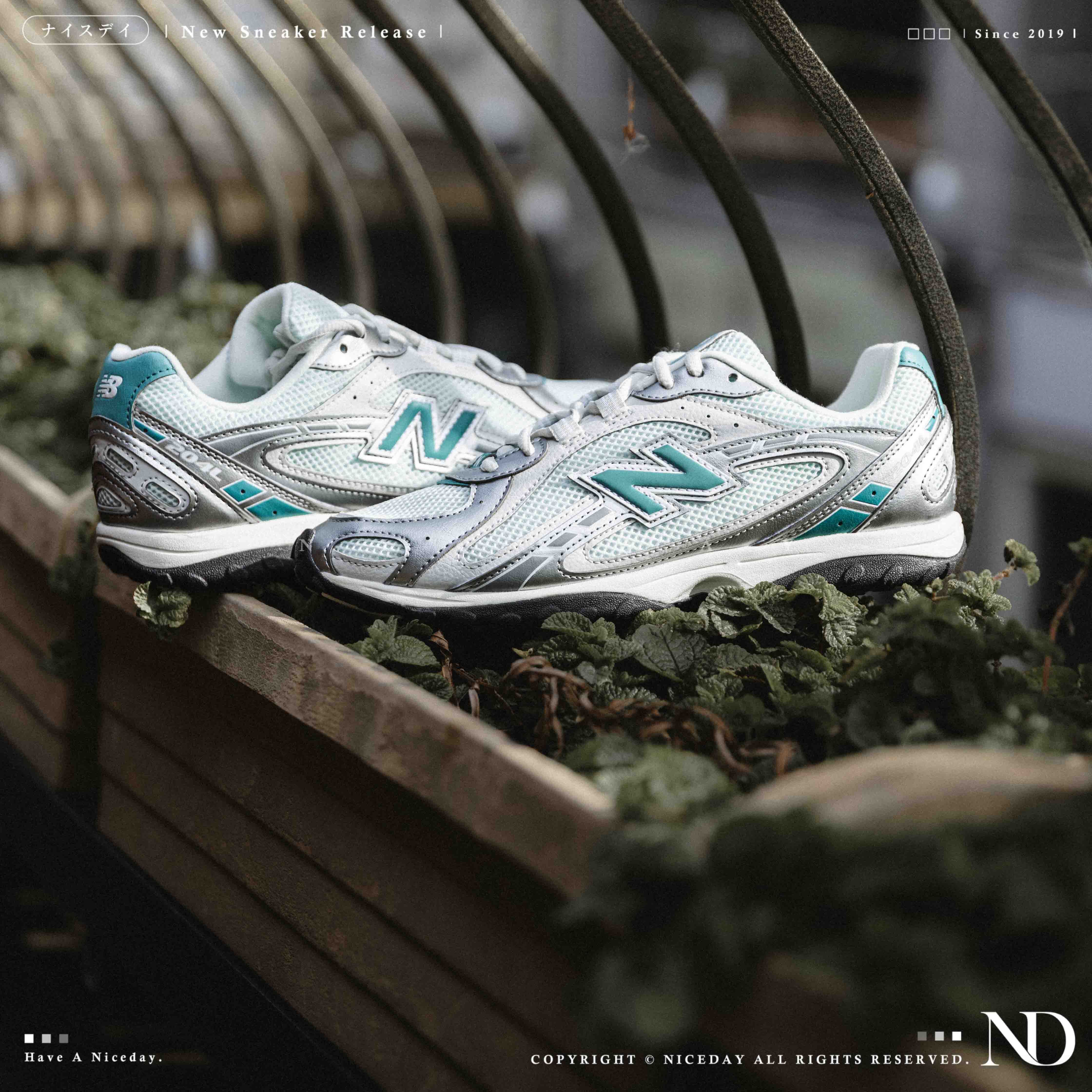 NICEDAY 現貨 New Balance 204 白銀綠 藍綠 蒂芬尼綠 綠 U204L7A8