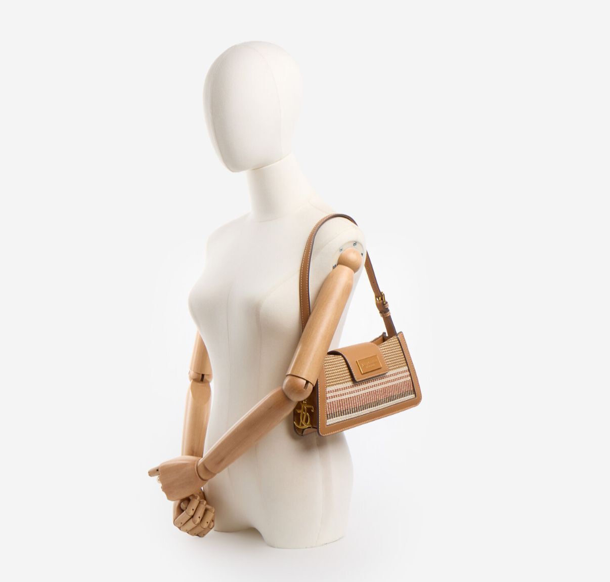 英國代購 (獨立訂單)-JUICY COUTURE Tan Woven Shoulder Bag