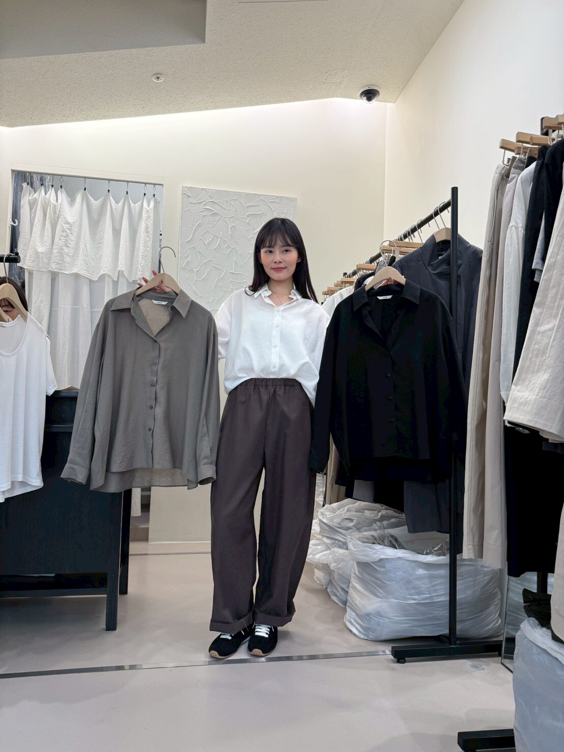 KN5517 微皺感恤衫 *特價* (優惠碼同充值購物金不適用)