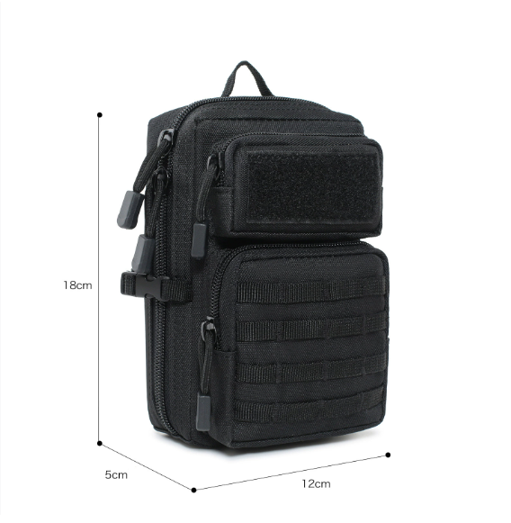 EDC × 迷你｜多隔層斜肩手機包【BGZY404】