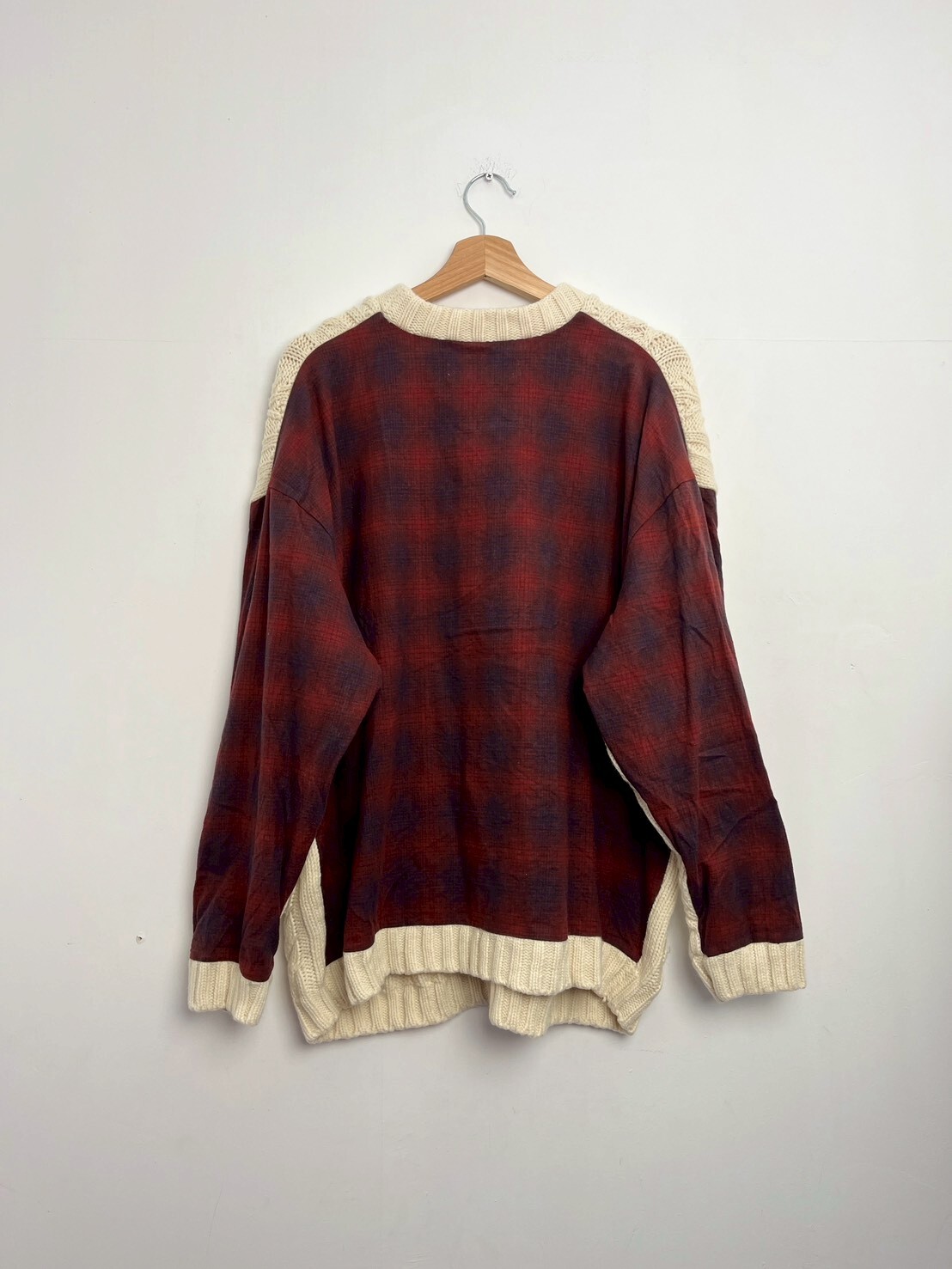 DISCOVERED x PENDLETON KNIT MIX SHIRT SIZE 3