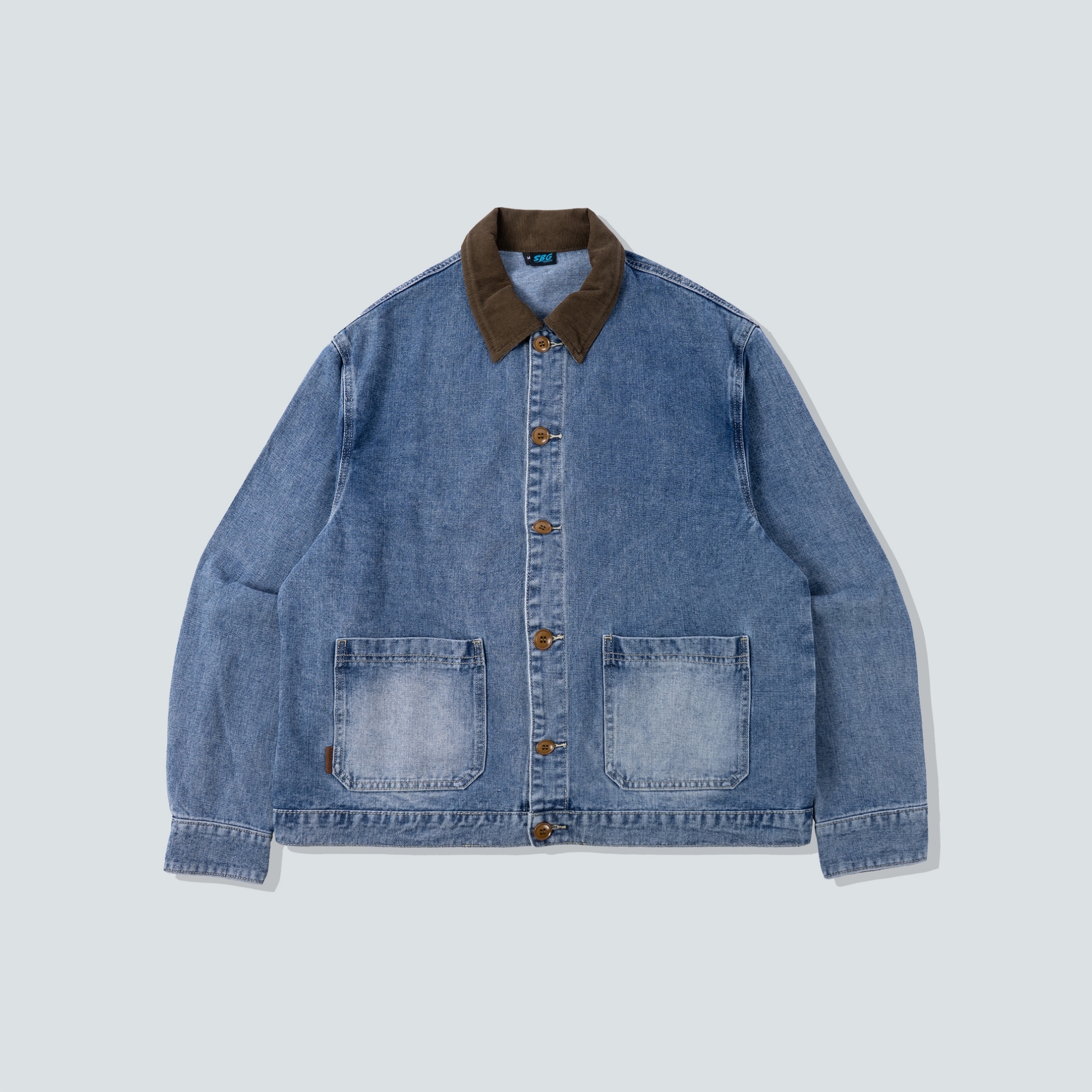 SBG 燈芯絨口袋牛仔外套 SB811