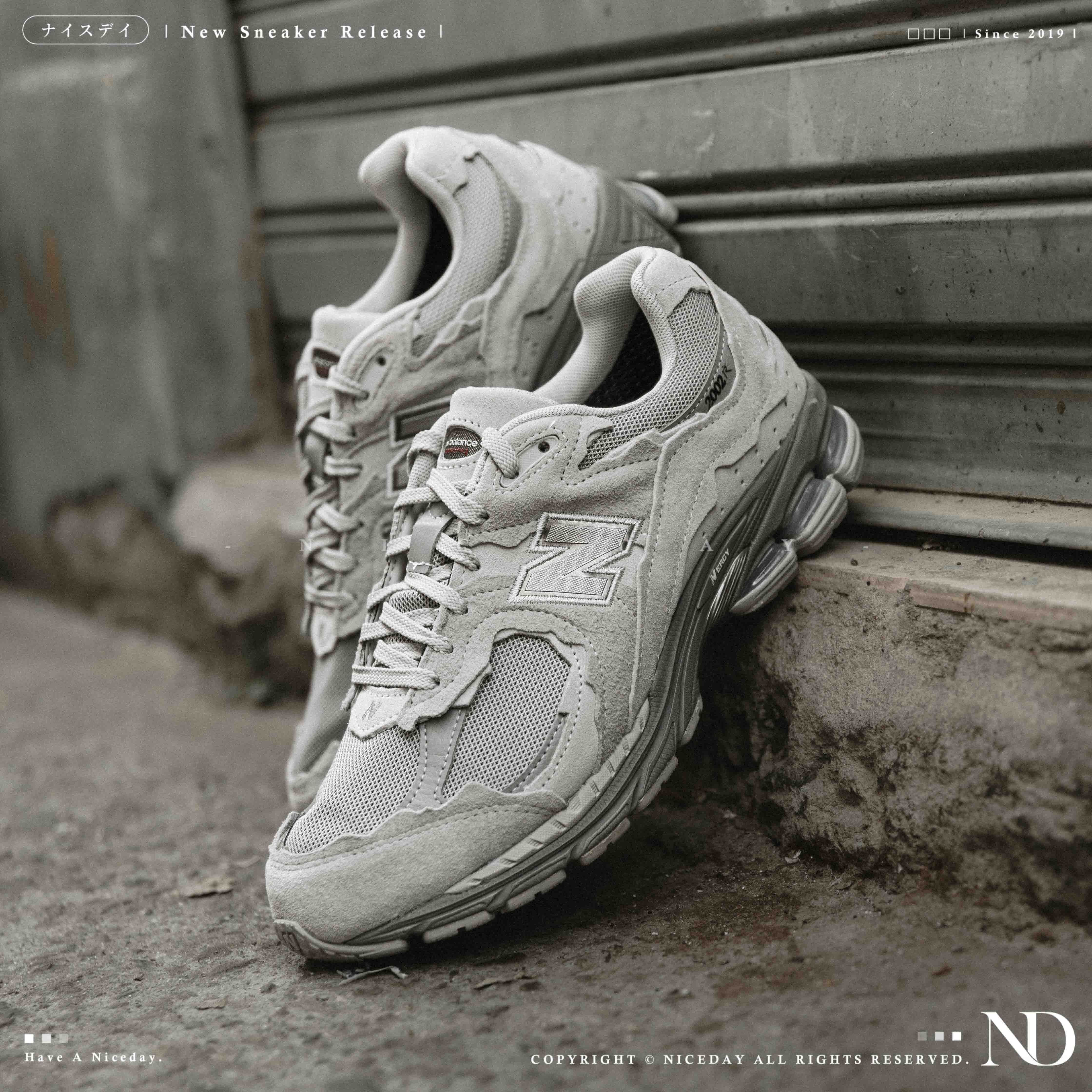 NICEDAY 現貨 New Balance 2002R GORE-TEX 破壞 灰 石灰 元祖灰 防水 U200227R