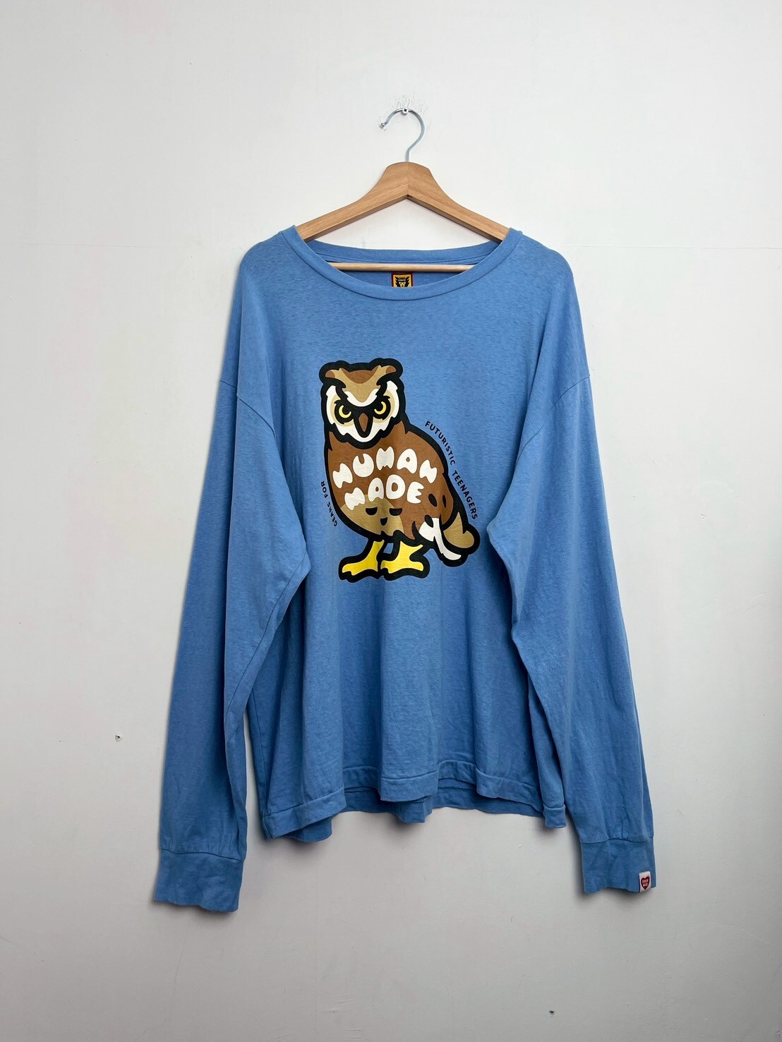 HUMAN MADE Graphic L/S T-Shirt #2 Blue SIZE XXL