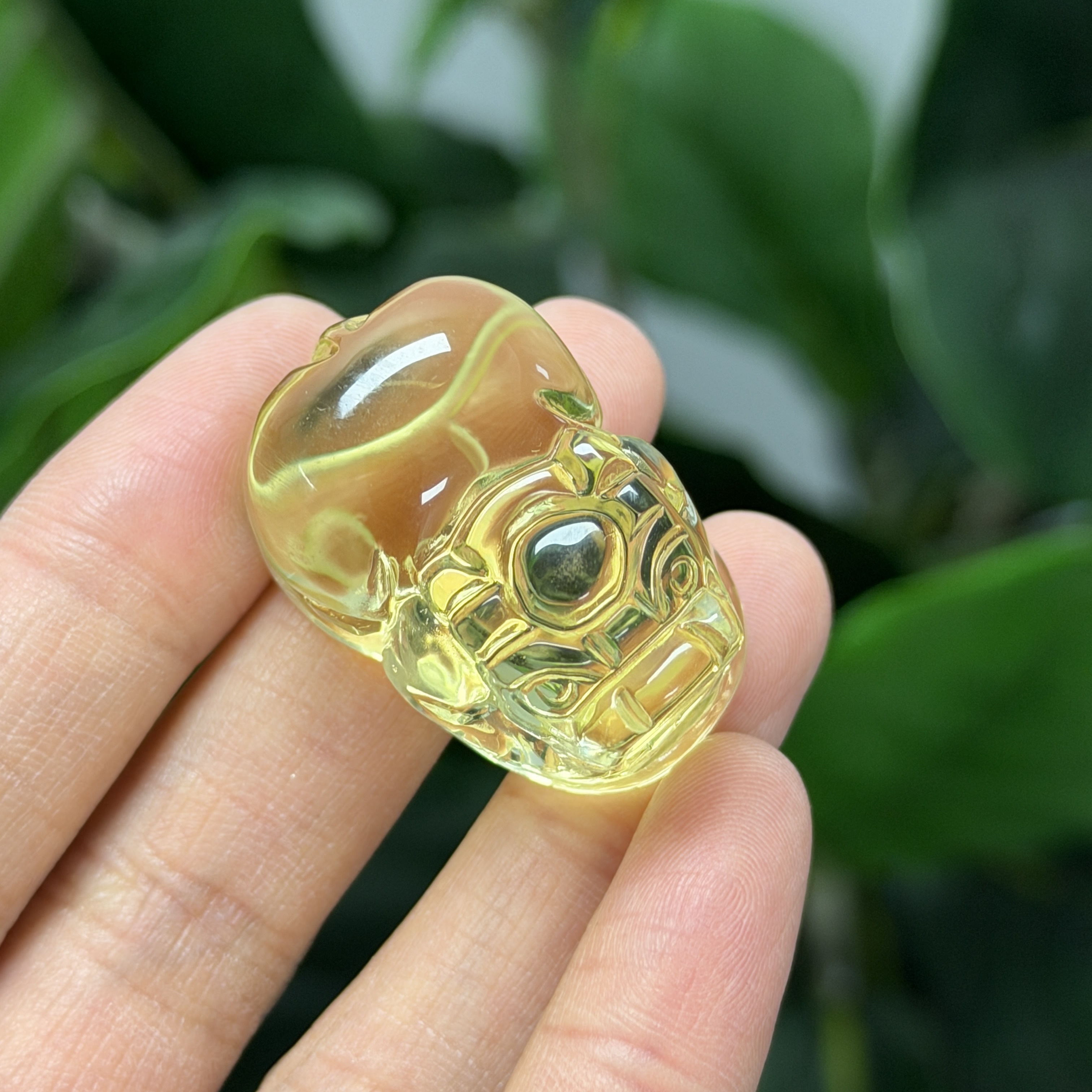 黃水晶貔貅 C1816