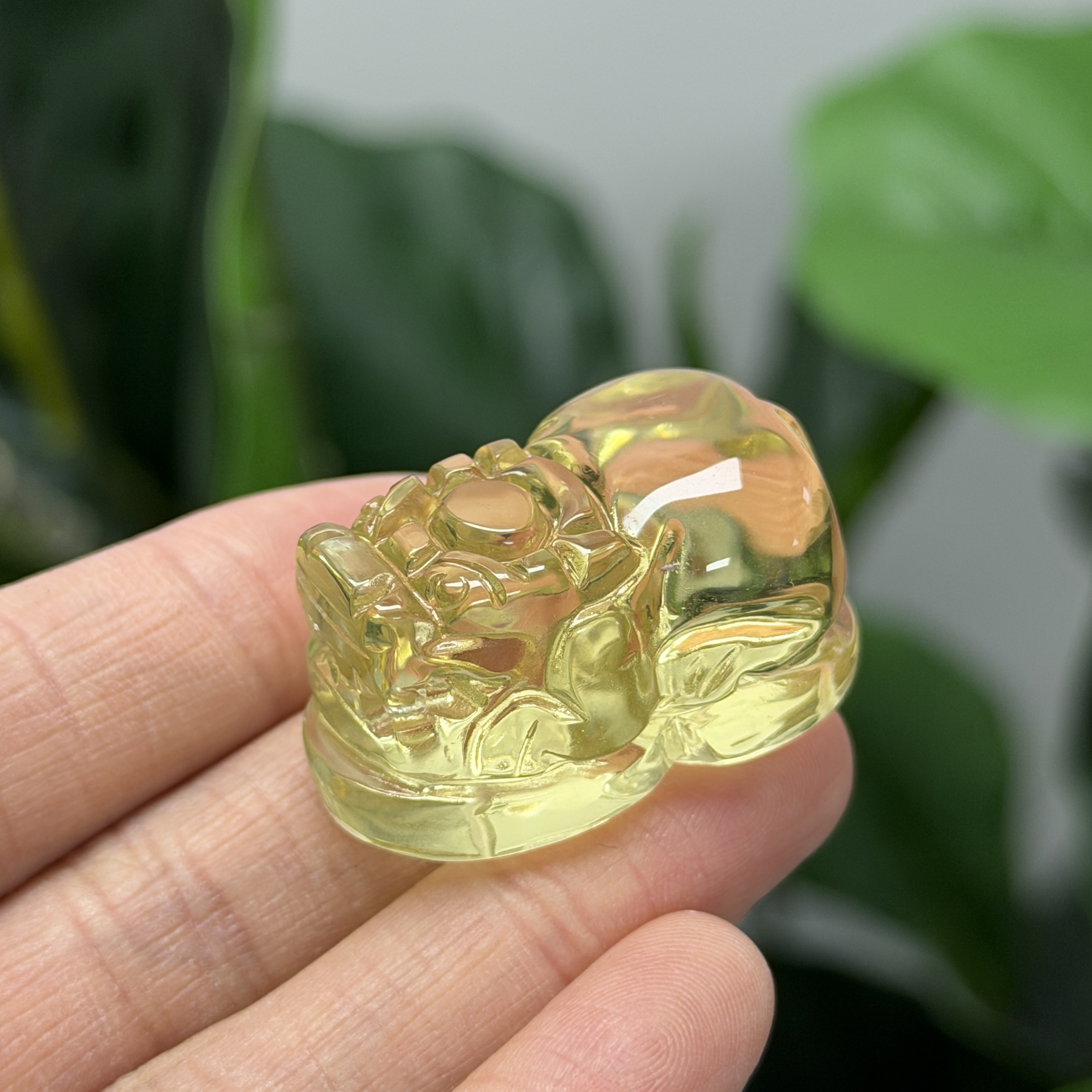 黃水晶貔貅 C1817