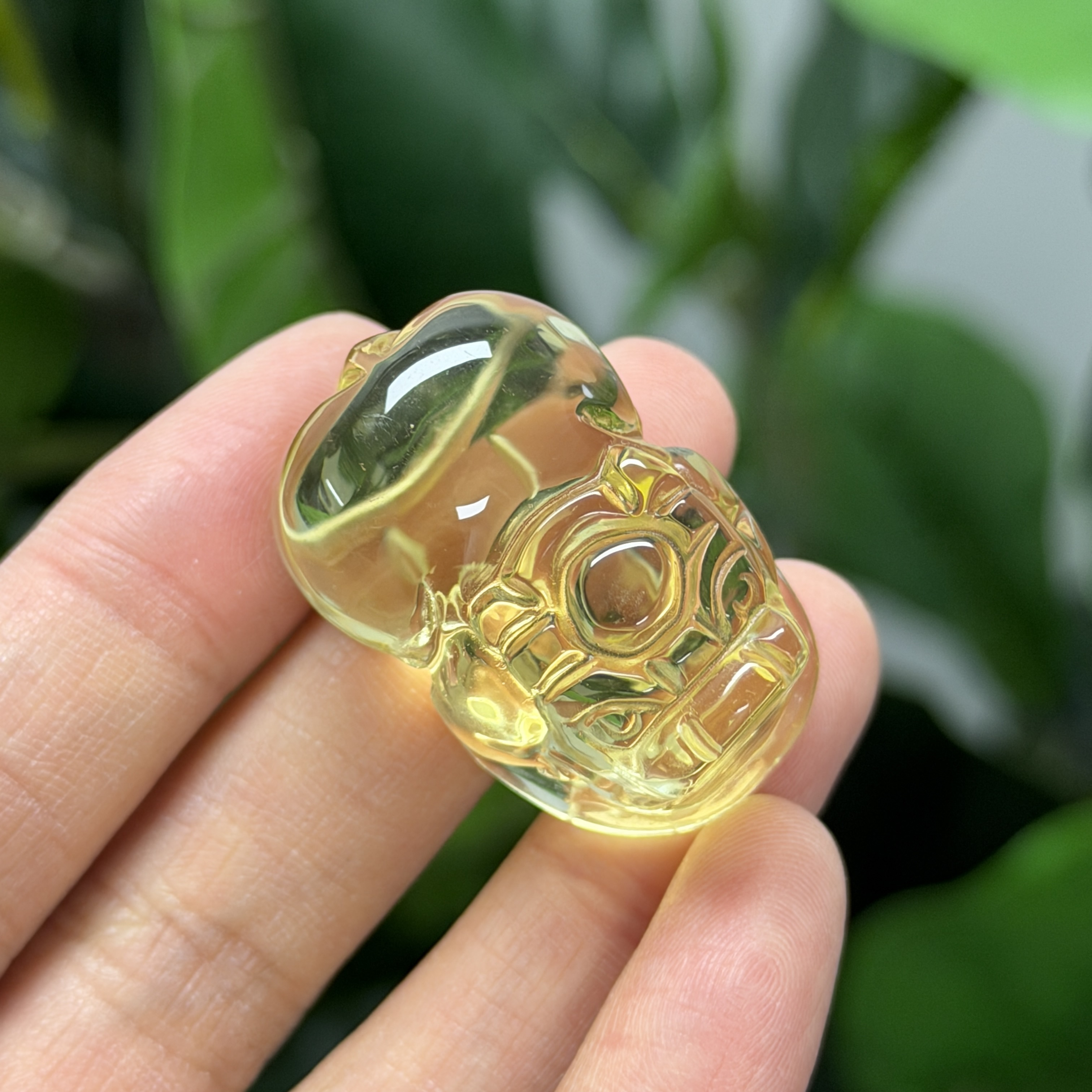 黃水晶貔貅 C1818