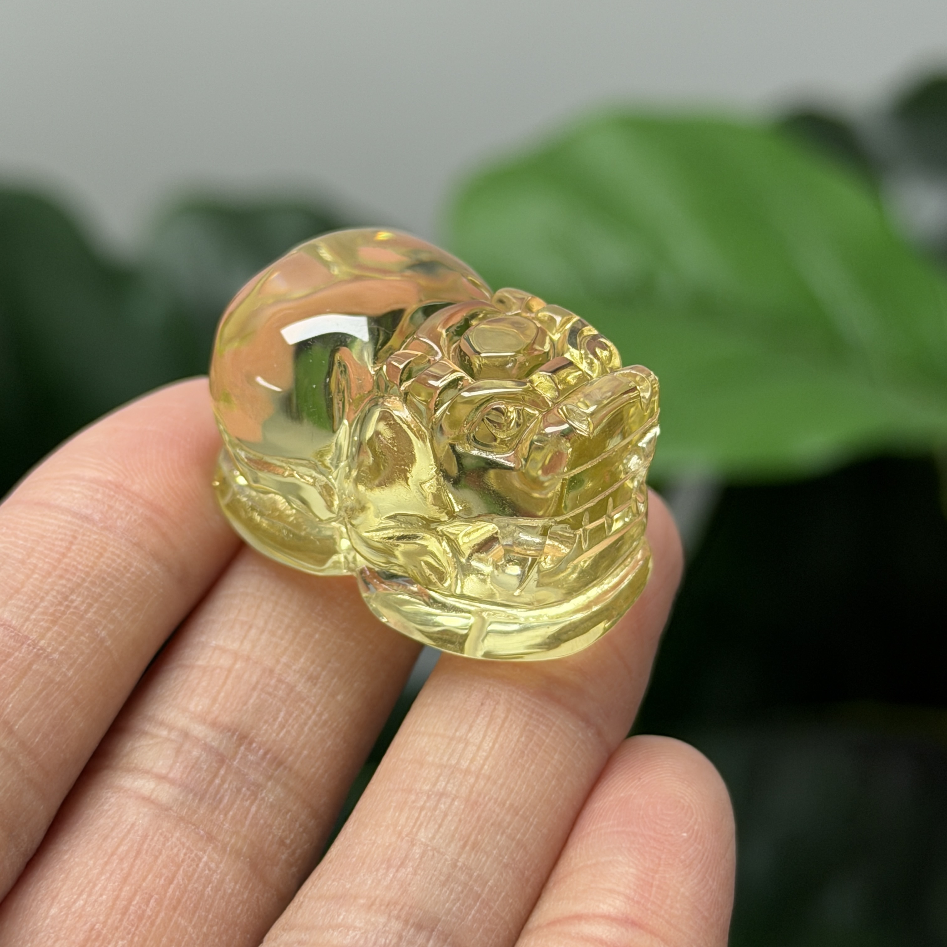 黃水晶貔貅 C1819