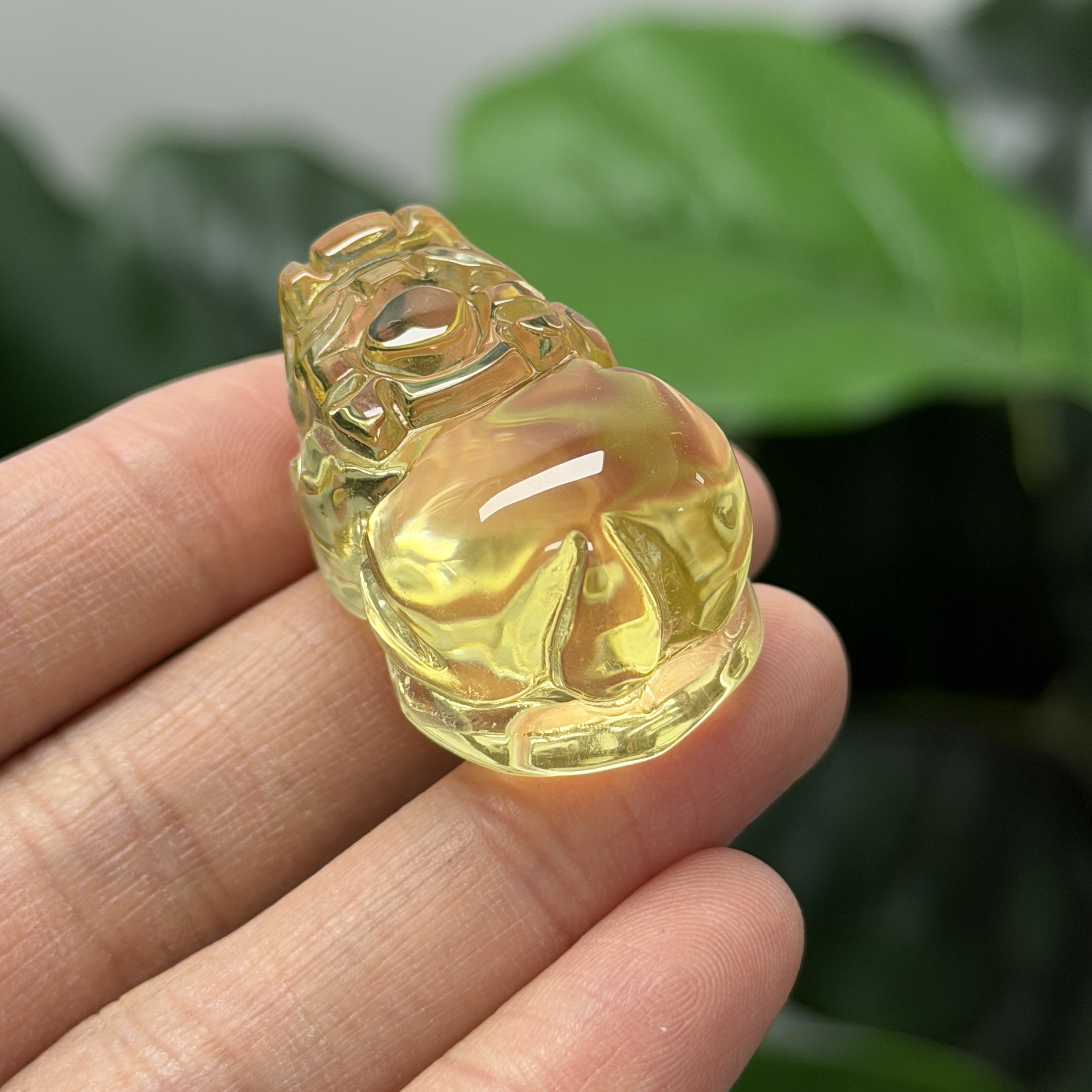 黃水晶貔貅 C1819