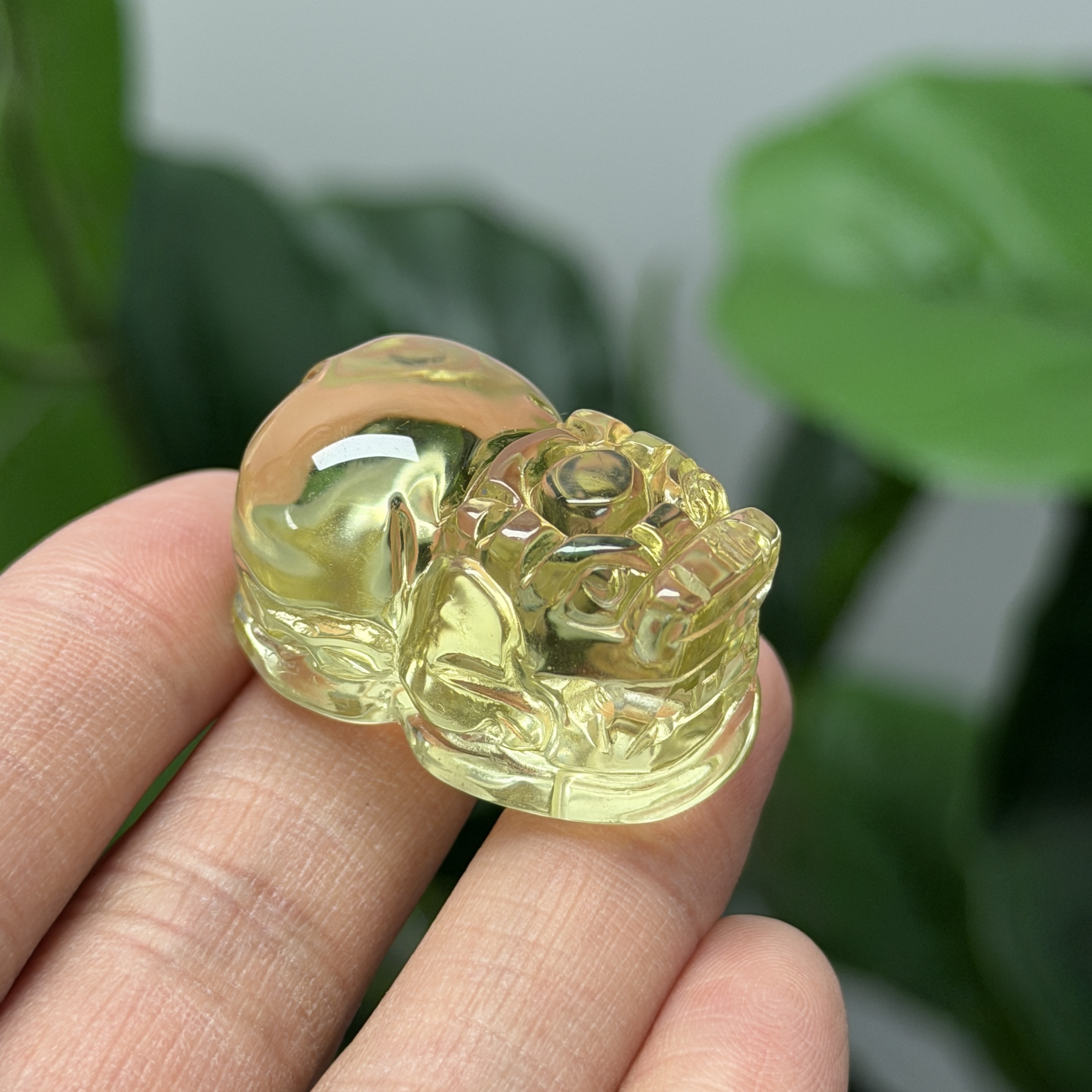 黃水晶貔貅 C1821