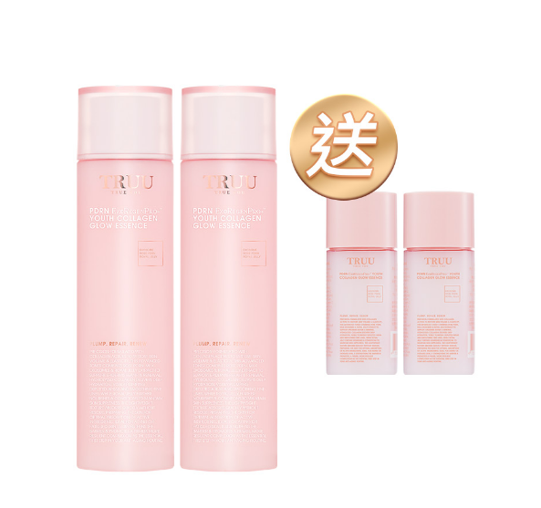 UU010 TRUU PDRN外泌體水光膠原精華露150ML 一套2支+PDRN外泌體水光膠原精華露-30ML隨身瓶2支
