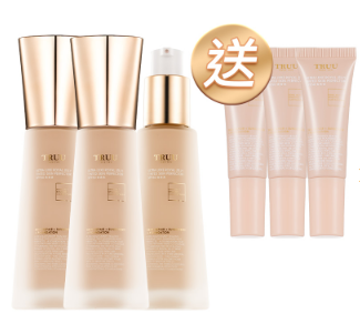 UU009 TRUU 極奢蜂王乳潤色美肌霜36ML 一套3支+極奢蜂王乳潤色美肌霜-10ML隨身瓶3支