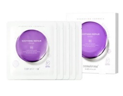 PP2026-E190-DERMAFIRM+ 紫蘇保濕修護面膜 5片裝 （exp：2027.7）（清倉貨品不退不換以不影響實際使用為準，現貨可新蒲崗倉庫即取）