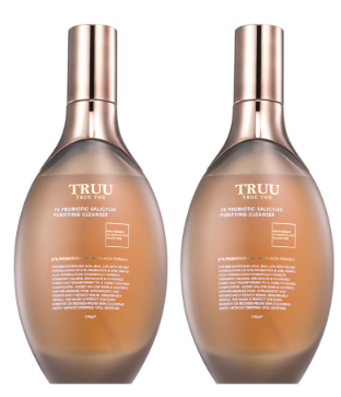 UU002 TRUU 76水楊酸酵母淨膚潔顏露150ML 一套2支