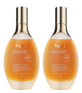 UU001 TRUU 76酵母胺基酸淨膚潔顏露150ML 一套2支