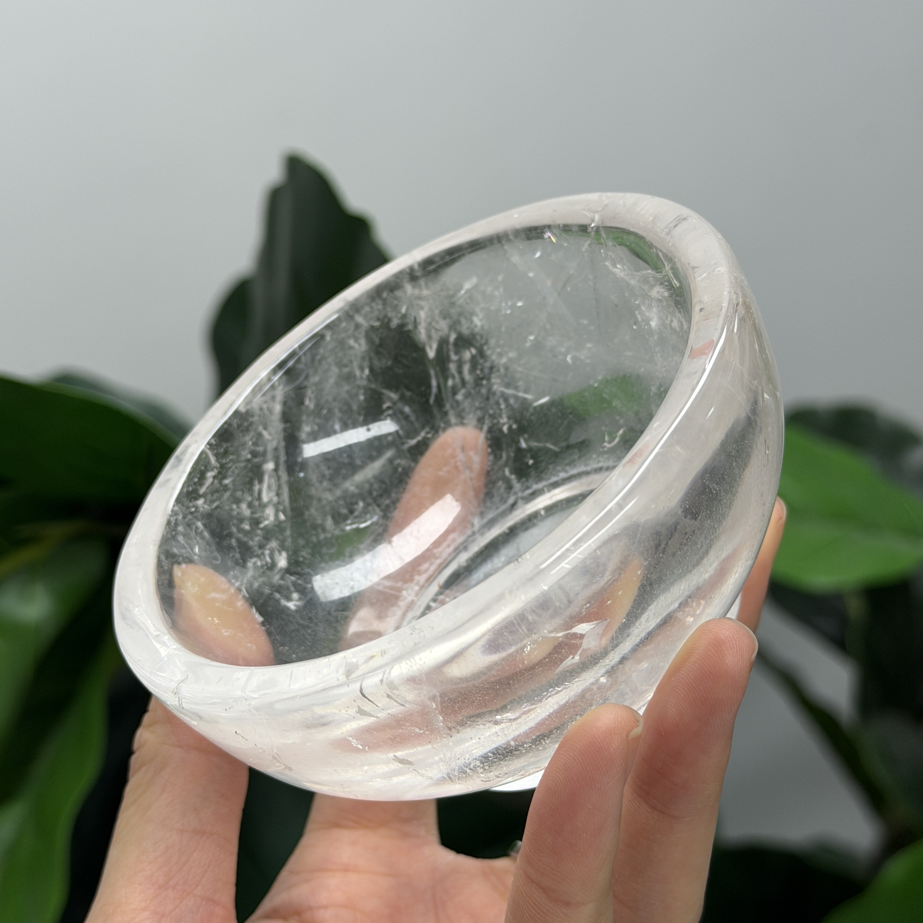 高品質白水晶碗  WD2214