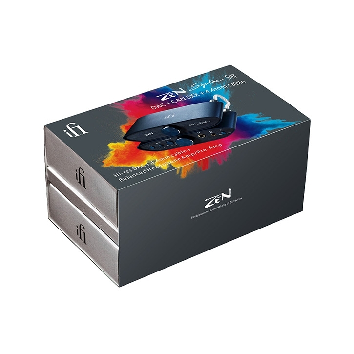 英國 iFi – ZEN Signature Set 6XX 限量特製版純解碼+平衡耳擴組合 | 連 iFi 4.4mm 訊號短線